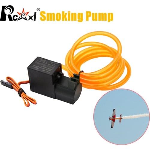 RCEXL Mini Smoke Smoking Pump with Adjustable Flow for RC Airplane