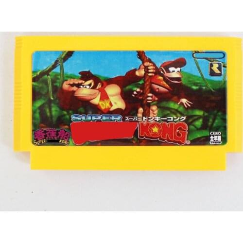 Super Donkekong 60 Pin Game Card For 8 Bit Subor Game Player