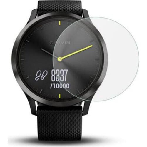 Ultra Clear Tempered Glass Protective Film Guard For Garmin Vivomove HR Smart Watch Toughened Display Screen Protector Cover