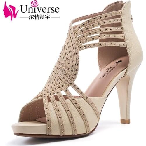 Женские туфли с открытым носом Universe China At AliExpress