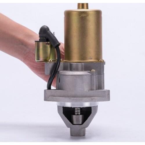 High quality QDJ112 182F 188F 0.4kw Gasoline Engine Starter Motor Part GX390 Electric Motor starter generator starter assembly