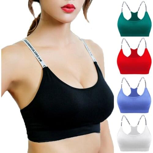 Womens Yoga Bra Breathable Sports Tops Gym Shockproof Push-up Sports Bra Womens Seamless Underwear Quick Dry Sports Vest