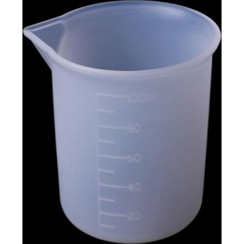 1 Set DIY Epoxy Resin Tools Measure Cups Silicone Cup Mix Stick Wooden Sticks Dropper Adjustment Adjuster Jewelry Making