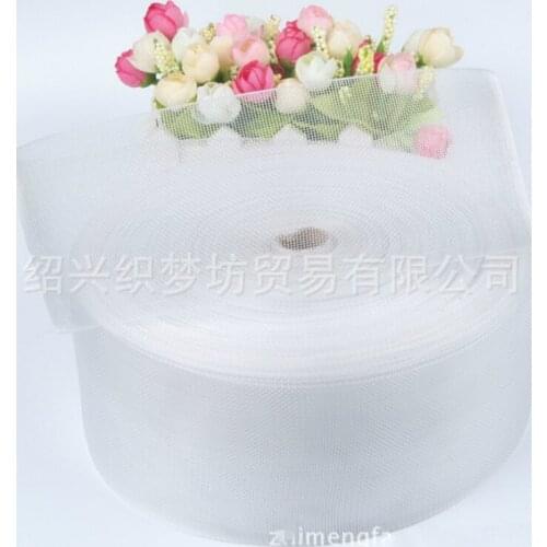 100 meters a roll 8/10cm width white color curtain tape curtain accessories for hook home deco free shipping