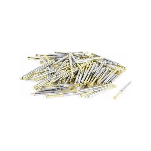 20 Pcs 2.5mm x 35mm Serrated Point Crown Tip Spring Test Probes Pins PH-4H