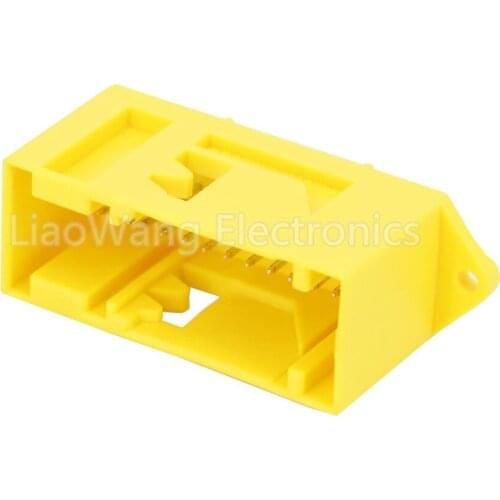 26pin maie yellow car wiring harness connector plug with terminal DJ72681 0.6 10 26P connector