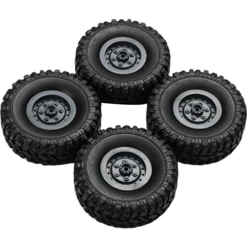 4x Rubber Wheel Tyres for WPL B16 B14 B36 JJRC Q61 MN66 RC Buggy Spare Parts