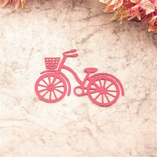 8.3x5.8cm Cutting dies bicycle metal crafts paper die-cutting /DIY embossing Easter and New Year Scrapbooking