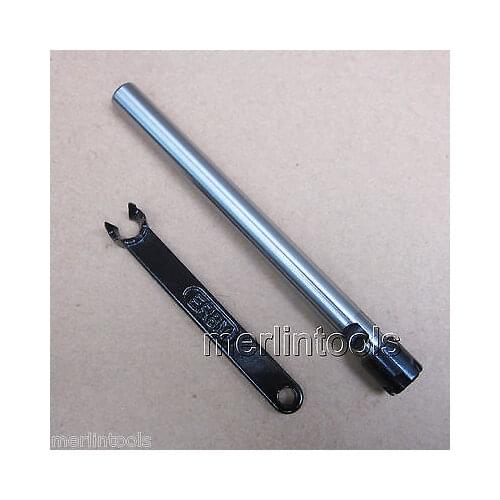 C10 ER8M 100L Collet Chuck Holder Straight Shank + Wrench for CNC Milling