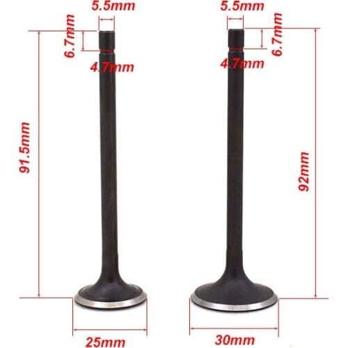 Motorcycle Engine Valve Intake Exhaust Stem Valve Guide Oil Seal for CG150 CG 150 150cc Dirt Bike Go Cart Cafe Racer