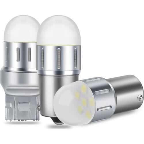 P21W PY21W P21 5W LED 1156 BA15S BAU15S 1157 BAY15D BA15D LED T20 7440 7443 Bulbs Car Turn Signal Lights Automobiles Lamp 12V