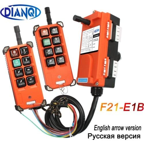 Industrial crane radio remote controller Wireless switches Hoist Crane Control Lift Crane for crane F21-E1B 220V380V110V 12V24V
