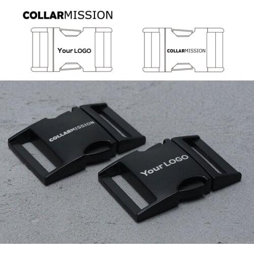 Engraving high quality duty DIY dog cat collar buckles quick-release buckle for 30mm sewing Leathercraft accessories CK30H02