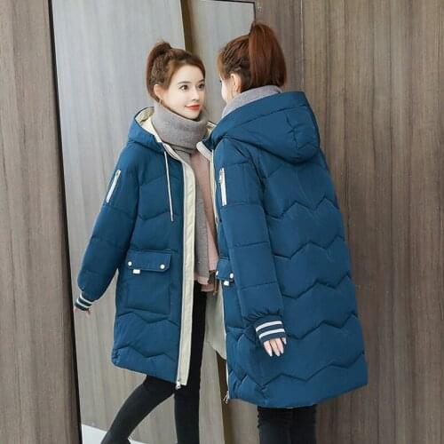 Женские зимние парки QBDNNDK China At AliExpress