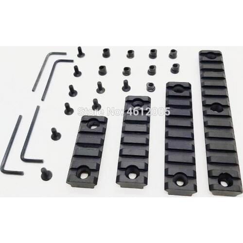 Keymod Rail Section Picatinny Rail for Key Mod Handguard Mount Rail Sytstem 5 7 9 13 slot