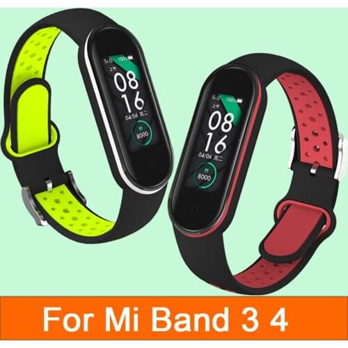 For Mi Band 3 strap New style 2021 breathable bracelet straps for Xiaomi Mi Band 4 3 5 Wrist Strap Sports soft mi band 4 straps