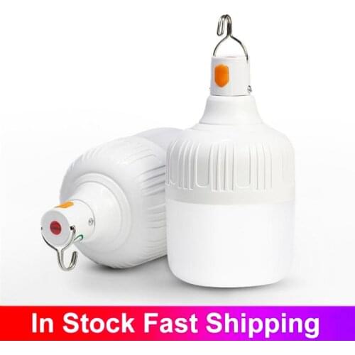 1pcs LED Bulb Lamps Light Bulb Real Power 40W 58W 70W 88W 105W 120W 130W 160W Living Room Home LED Camping Fishing Lamp Bulbs