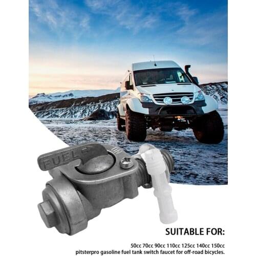 Fuel Switch Fuel Shut-Off Valve Filter Aluminum Alloy Tool Accessories Fuel Switch Fuel Shut-off Valve Filter