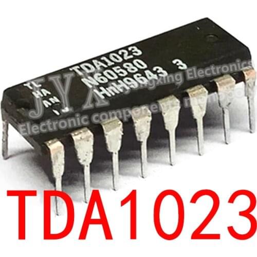 1pcs/lot TDA1023 DIP16
