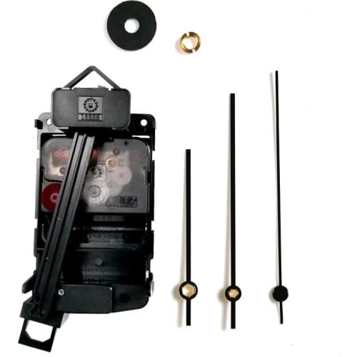 12888 Young Town Screw In Type 4 Kinds Sweep Plastic Movement With Pendulum 95# Black Hands Clock Accessory Quartz DIY Kits