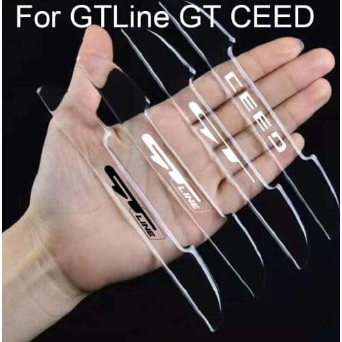 4pcs Car door Prevent impact for kia ceed gt gtline Car Accessories