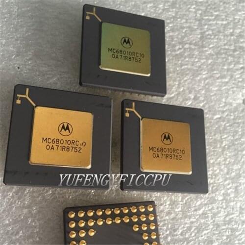 MC68010RC10 Antique cpu collection testimony of history antique computer accessories