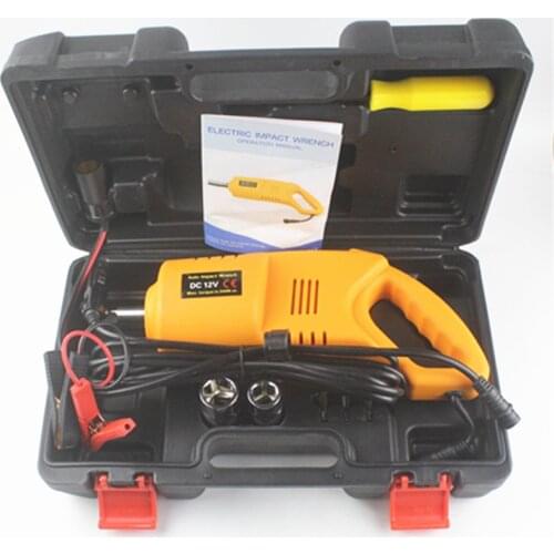 DC12V Car Electric Impact Wrench sedan tyre screws jack wrench car tire impact wrench
