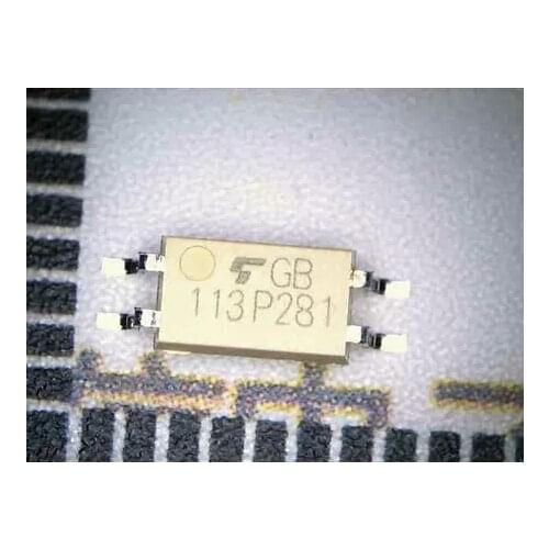 Free shipping New original SMD TLP281 P281-1 optical isolator / TLP281 Transistor Photovoltaic Output / P281-1 SMD-4 for Toshiba
