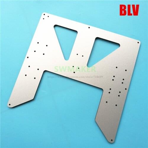 BLV Y carriage Aluminum composite Plate MGN12 MOD Prusa MK52 Heatbed fit MGN12H sleds Upgrade 3D Printer parts