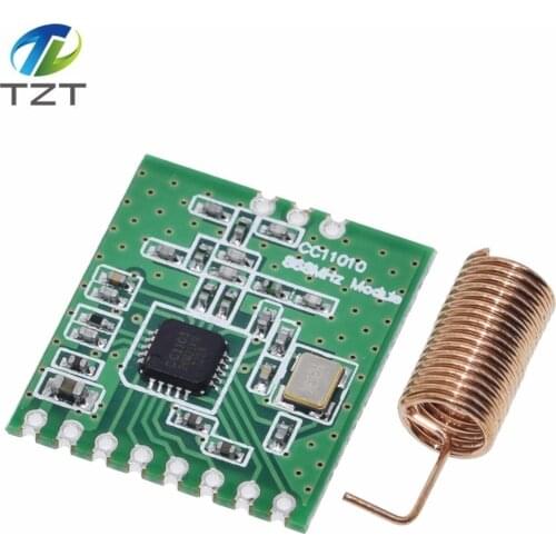 CC1101 Wireless Module Long Distance Transmission Antenna 868MHZ M115 For FSK GFSK ASK OOK MSK 64-byte SPI Interface Low Power