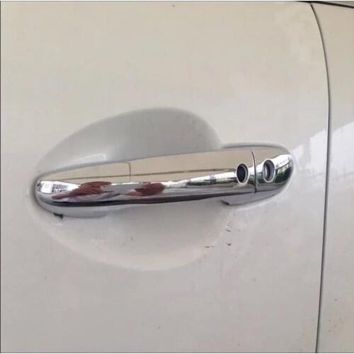 For Mazda CX-5 CX5 2012 2013 2014 2015 2016 Chrome Side Door Handle Cover Catch Trim Overlay Molding Garnish Accessories LHD