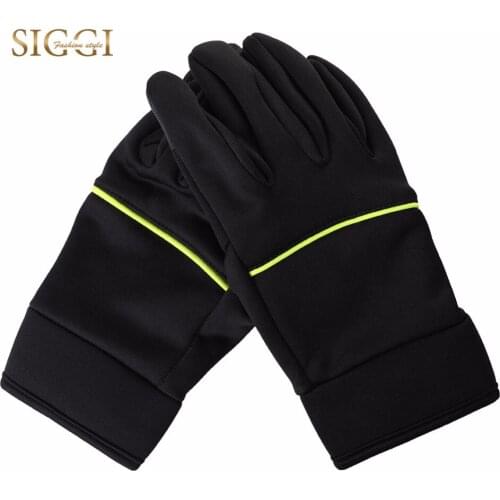 FANCET Winter Unisex Golves Warm Indoor Outdoors Wrist Touch Screen Gloves Soft Fleece Lining Adjustable Ski Climbing 99741