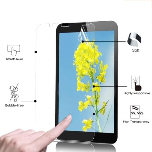 Premium HD lcd Glossy screen protector film For Cube Talk 7XS 7.0" tablet front high clear screen protective cover+ clean tools