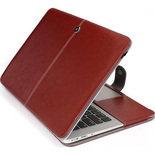 Shenyan A1370 A1465 A1369 A1466 Leather Laptop Case For Macbook Air 11.6" 13.3" Professional protection cover shell 2010-2017