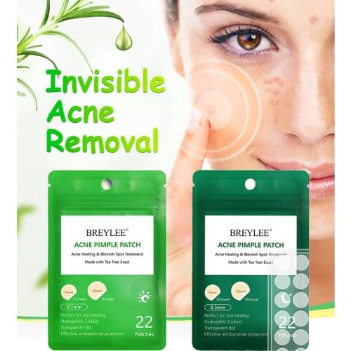 BREYLEE Acne Treatment Face Mask Acne Remover Patch Anti Acne Blackhead Pimple Treatment Sticker Skin Care Mask Facial Tools