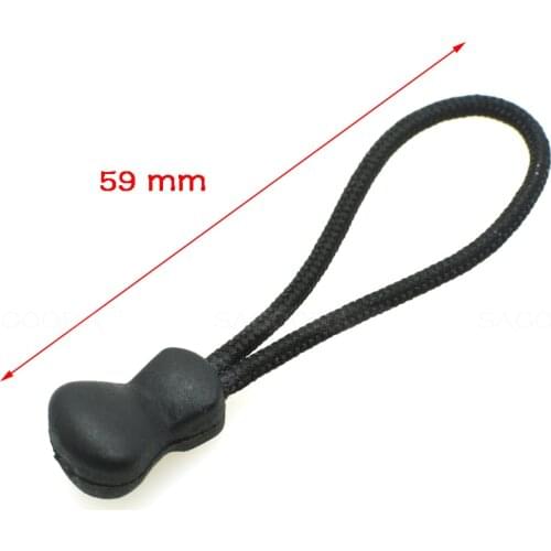 Cord Zipper Pull Strap Lariat For Apparel Accessories