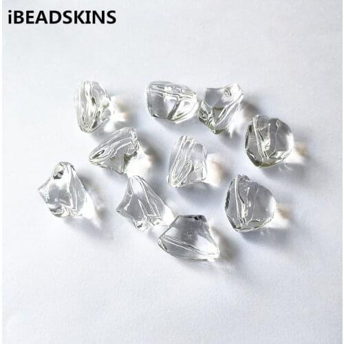 New arrival! 22x17mm 135pcs Clear acrylic irregular shape Beads for Necklace,Earrings parts,hand Made Jewelry DIY