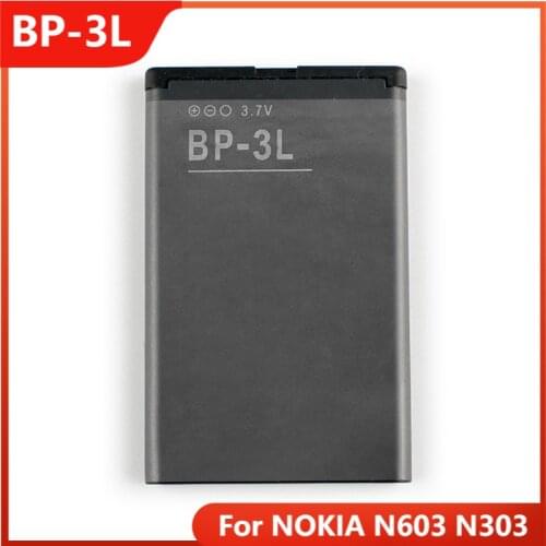 Original BP-3L Phone Battery For NOKIA N603 N303 610 710 BP-3L Replacement Rechargable Batteries 1300mAh