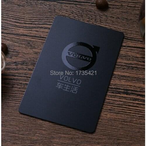 High Quality Matt Surface Finished PVC Plastic Business Visiting Card Plastic Business Card Spot UV logo