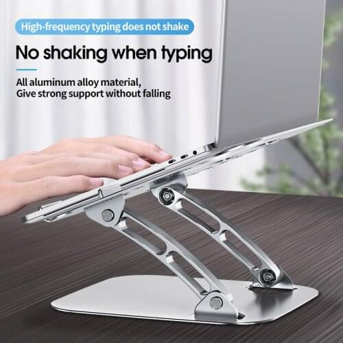 Portable Folding Cooling Bracket Tablet Holder Desktop Ergonomics Heighten Notebook Support for MacBook Air Pro Stand Riser