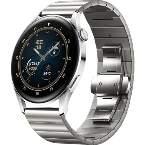 22mm Metal Band For Huawei Watch 3 46mm strap Stainless Steel Bracelet gt 2e Replacement Wrist Strap For Huawei watch gt2 pro