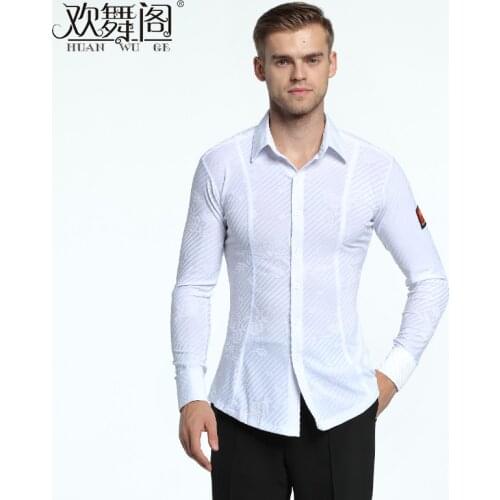 Latin Dance Ballroom Waltz long sleeve shirt