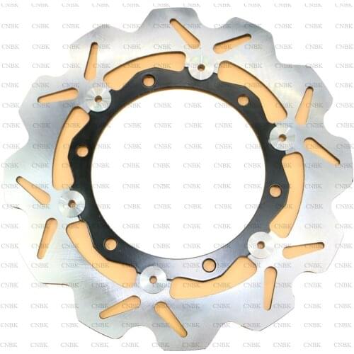 Rear 266 mm Disc Brake Rotor for YAMAHA FZR 1000 EXUP ( 3LE F128 ) FZR1000 1989 - 1990 89 90