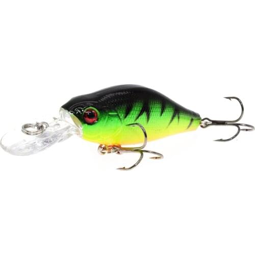 1PCS Crankbait Minnow Fishing Lure Floating Hard Bait 70mm 8g Artificial Bait Fishing Wobblers Swimming Carp Fishing tackle