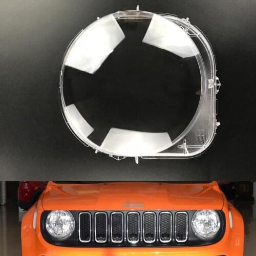 Car Headlamp Lens For Jeep Renegade Patriot Car Replacement Auto Shell Cover