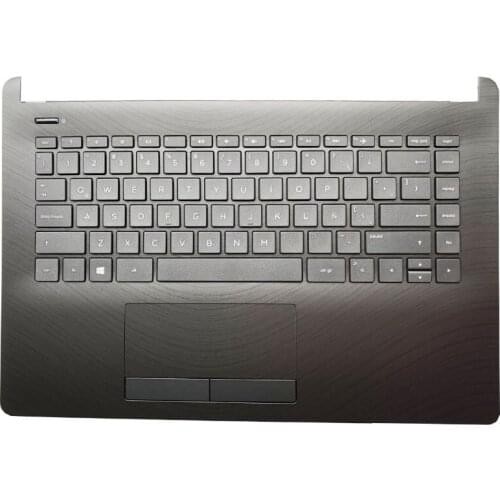 Free Shipping! Original Laptop Shell Casing C Palmrest For HP 14g-BR 14-BS TPN-Q186 14-BW TPN-Q187 European Language