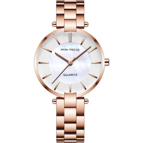 Fashion Women Rose Gold Watches Magent Buckle Starry Sky Creative minimalism Roman Numeral Hot Eleange Ladys Casual Watch Gift