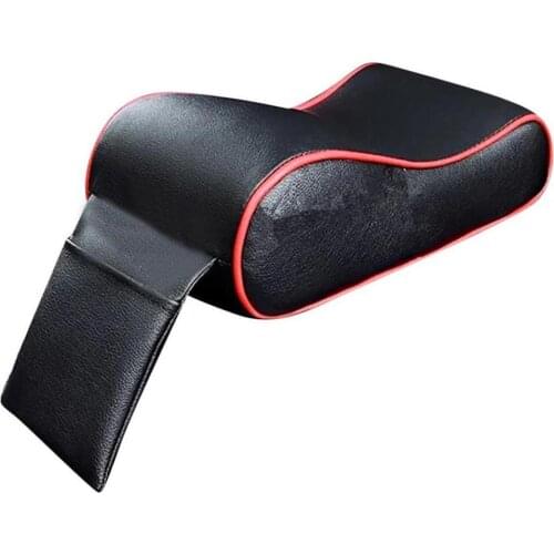 Car Seat Cover Soft Leather Auto Center Armrest Console Box Armrest Seat Protective Pad Car Arm Rest Top Cover