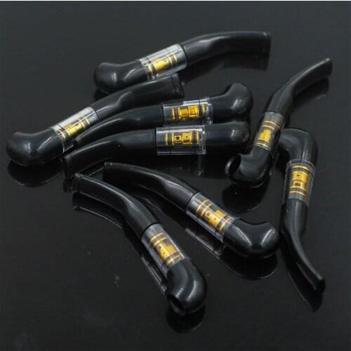 1Pcs Black Novelty Gold Cigarette Accessories Filter Food Grade Holder Mouthpiece Filtration Cleaning Holder Gifts for Men