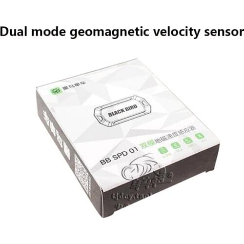 Black Bird Sport Cycling Portable waterproof Speedometer Plastic senior handy Bicycle Computer Geomagnetic velocity sensor